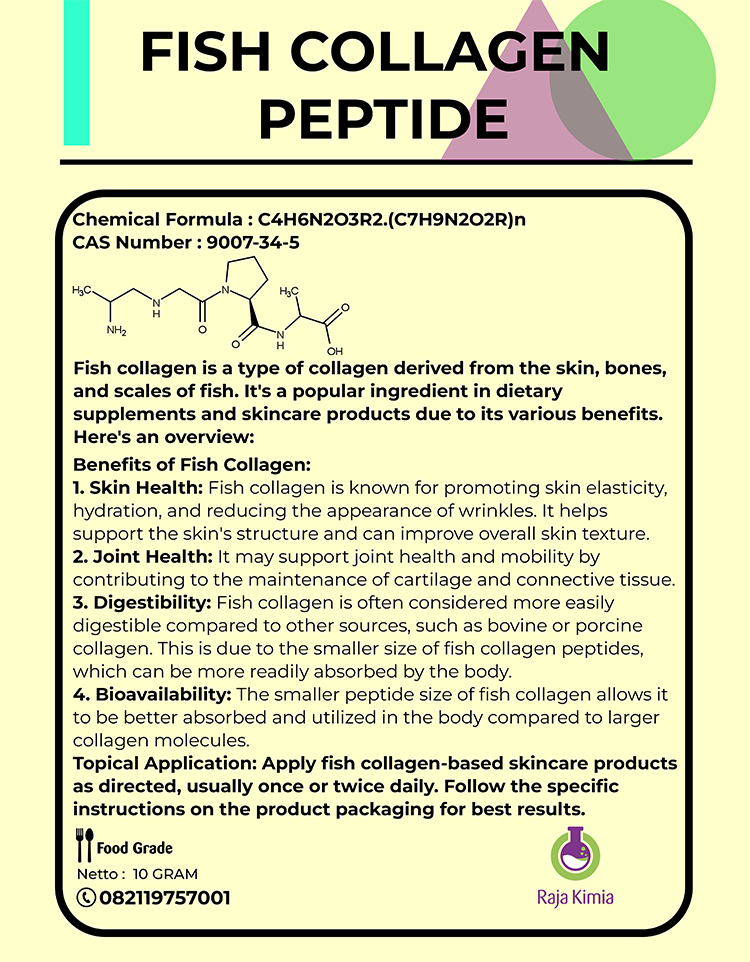 fish collagen peptide fish collagen peptide