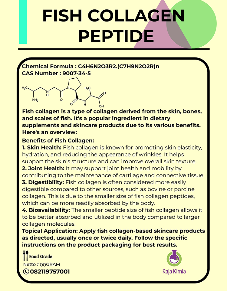 fish collagen peptide fish collagen peptide