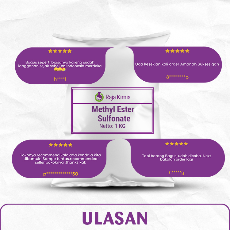 methyl ester sulfonate (mes) methyl ester sulfonate (mes)