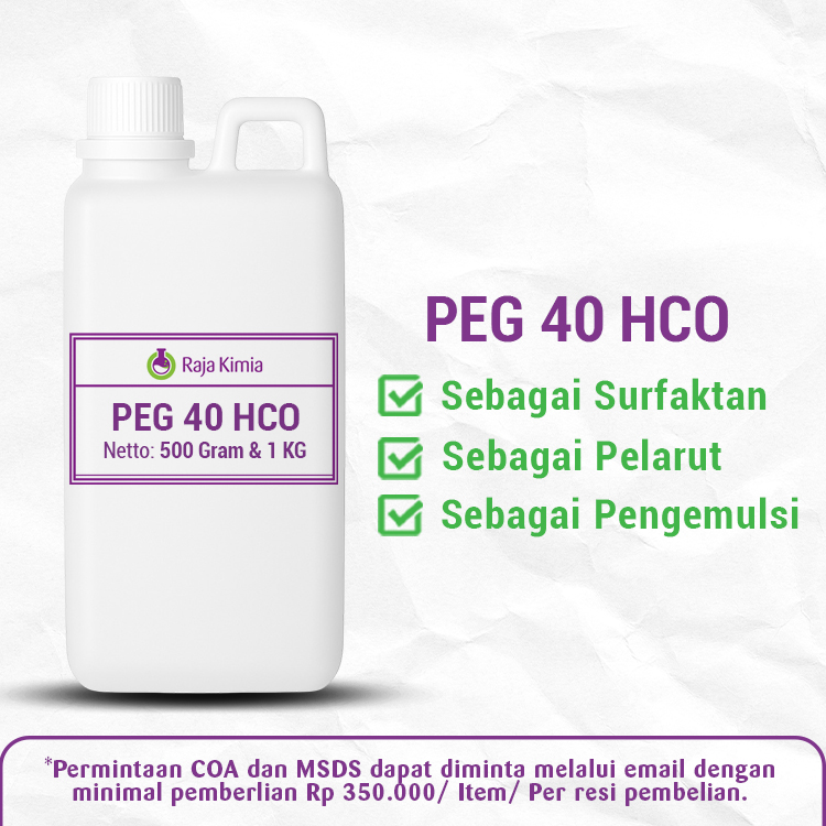 peg 40 hco 500gr & 1kg peg 40 hco 500gr & 1kg